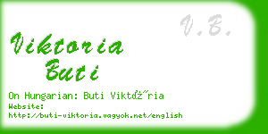 viktoria buti business card